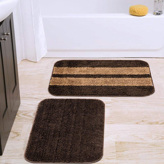 Microfiber Rectangle Shaped Anti-Skid Bath Mats
