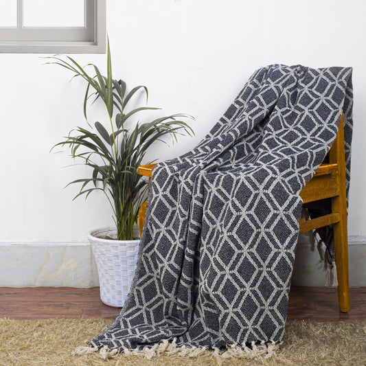 Pure Cotton Throw Blanket