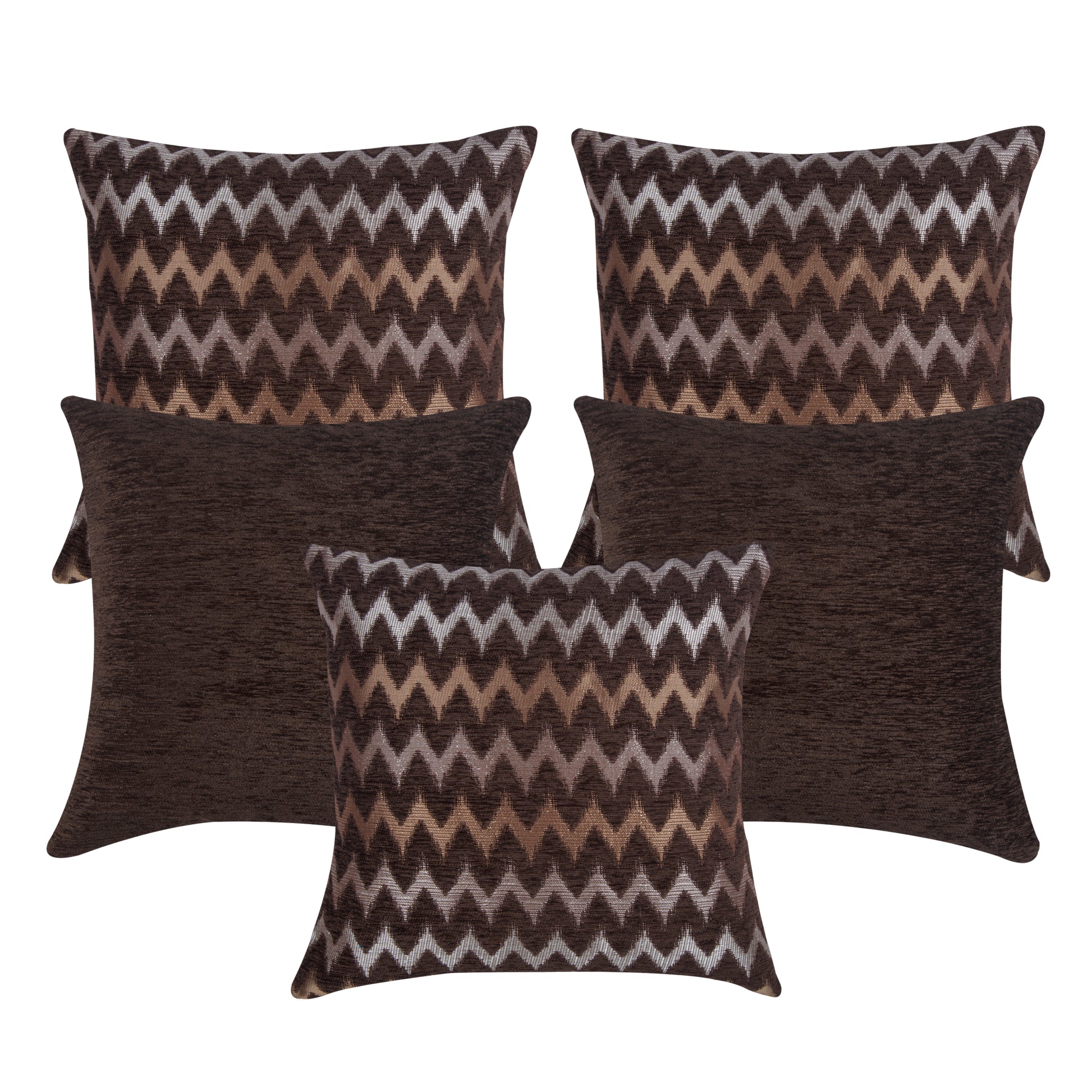 Jacquard Cushion Cover Coffee