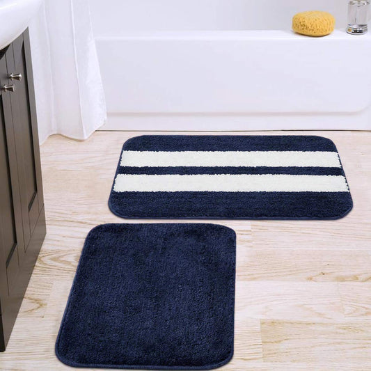 Microfiber Rectangle Shaped Anti-Skid Bath Mats
